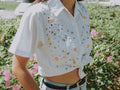 Blusa Viscose Floral — Oferta